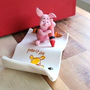 Piglet Pooh & Friends figurine crayon Disney
